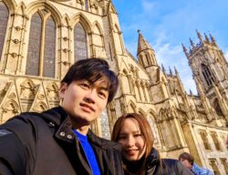 Ryu and Ayaka sightseeing in York